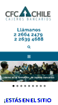 Mobile Screenshot of cajerosbancarios.cl